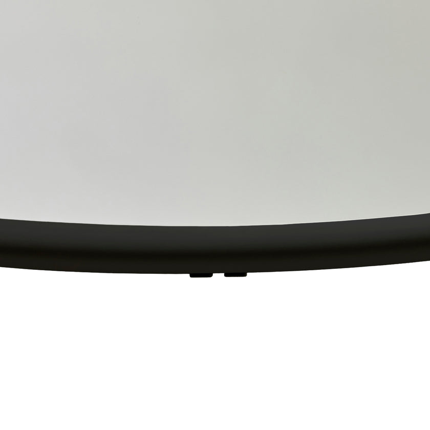 BLOOM frisørspejl sort 60x100cm m/LED og ramme