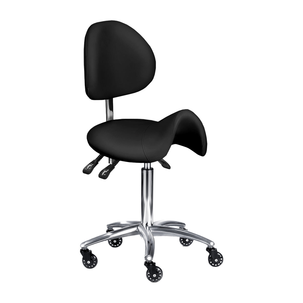 ELI BLACK sadelklippestol m/ryg+vip
