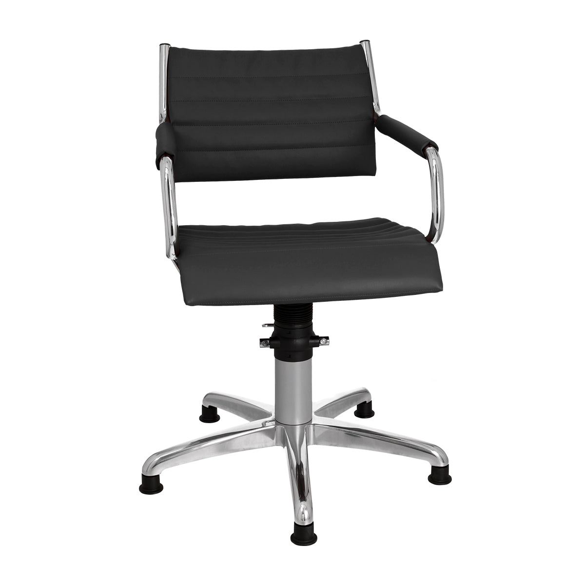GREINER 59 frisørstol CHROME m/krydsfod C111