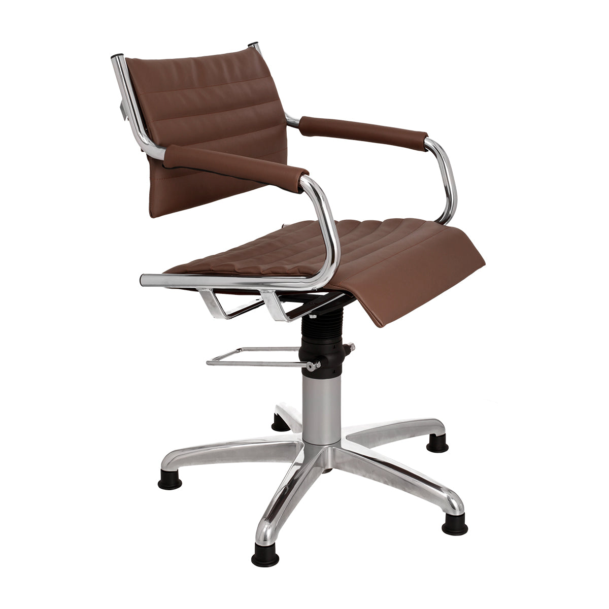 GREINER 59 frisørstol CHROME m/krydsfod C330