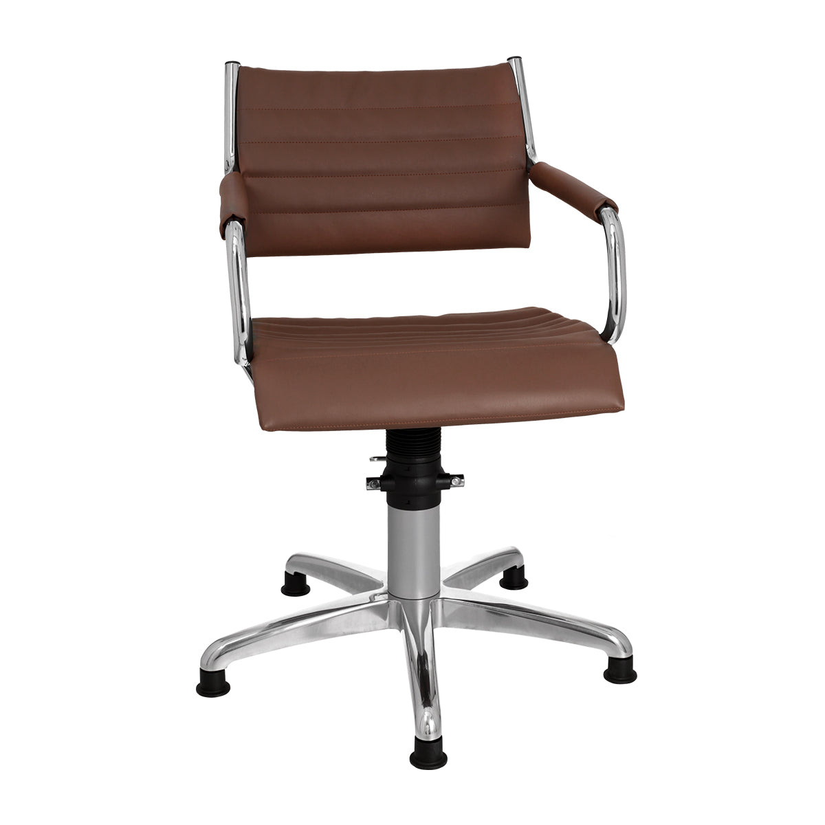 GREINER 59 frisørstol CHROME m/krydsfod C330