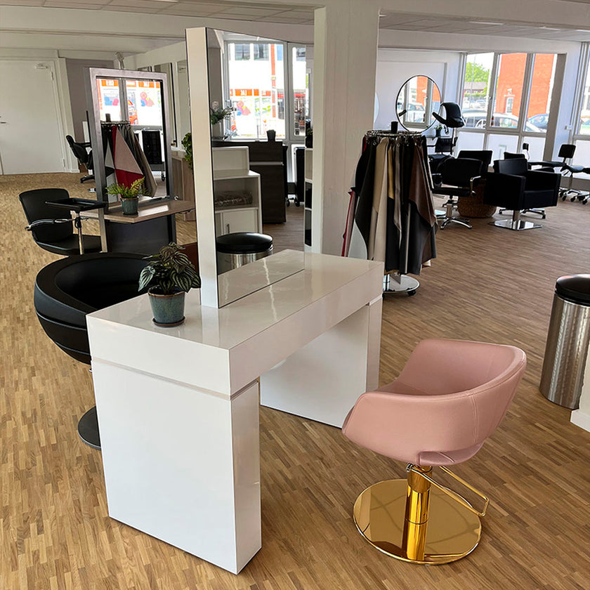 DEMO OASIS dobbeltkonsol 2P hvid højglans