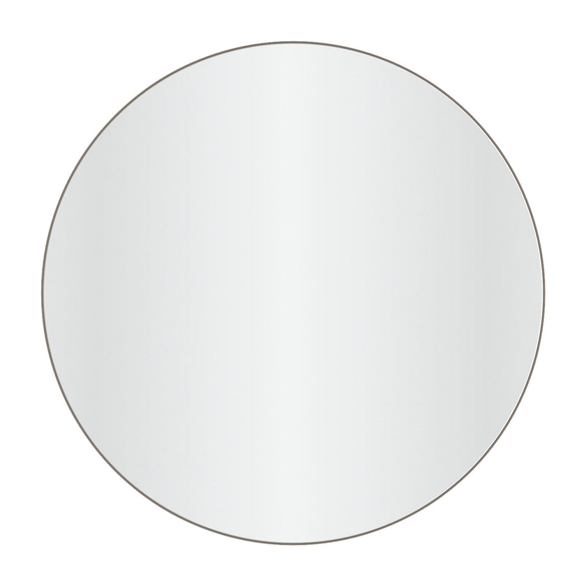 REFINE frisørspejl brun Ø100cm m/ramme