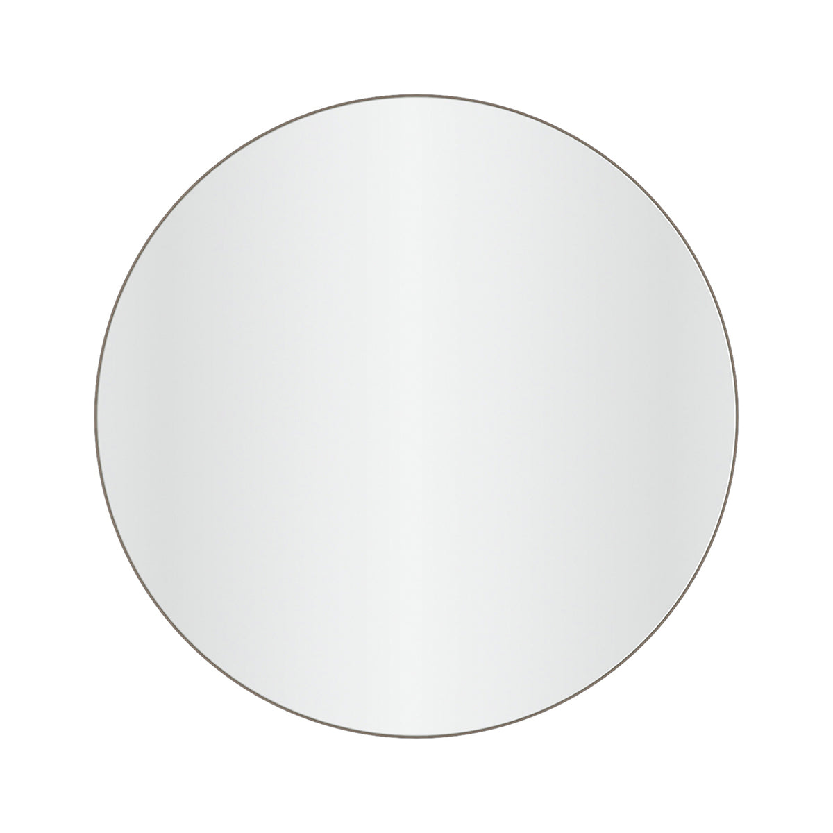 REFINE frisørspejl brun Ø100cm m/ramme