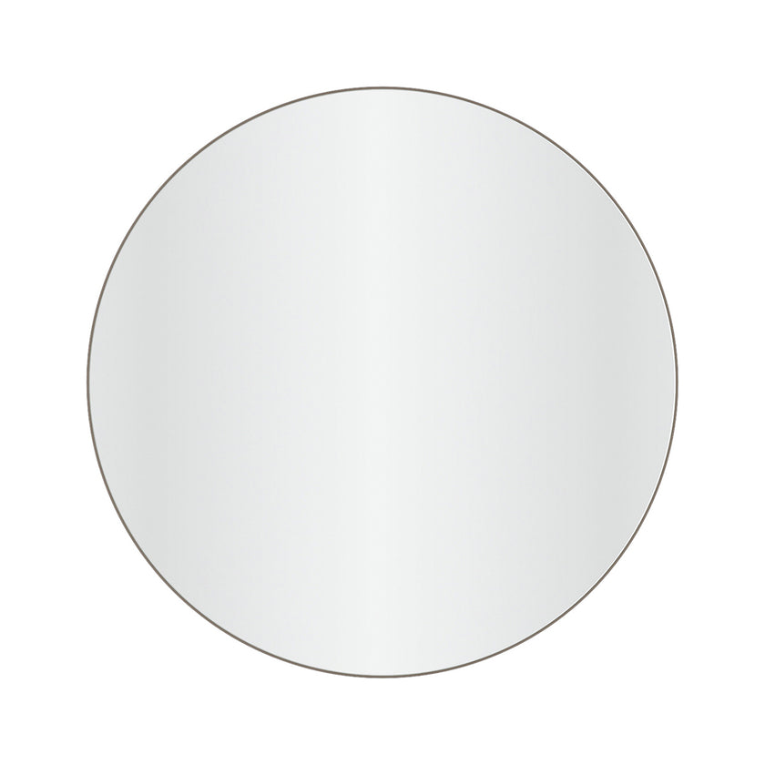 REFINE frisørspejl brun Ø100cm m/ramme