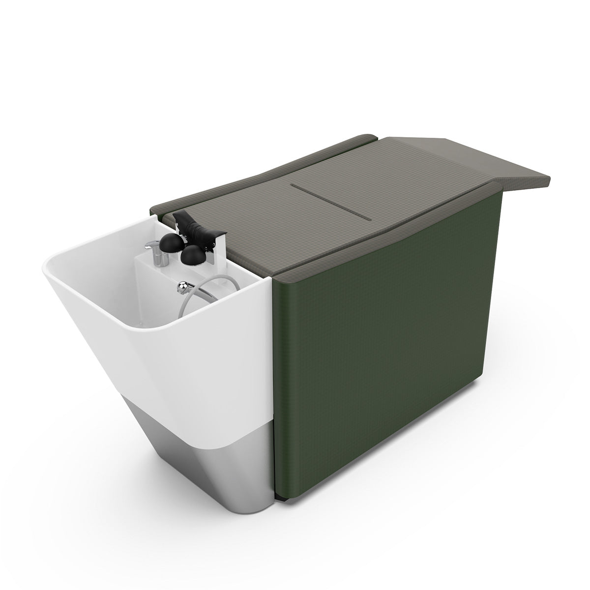 SKYLINE massagevask m/hvid kumme S83