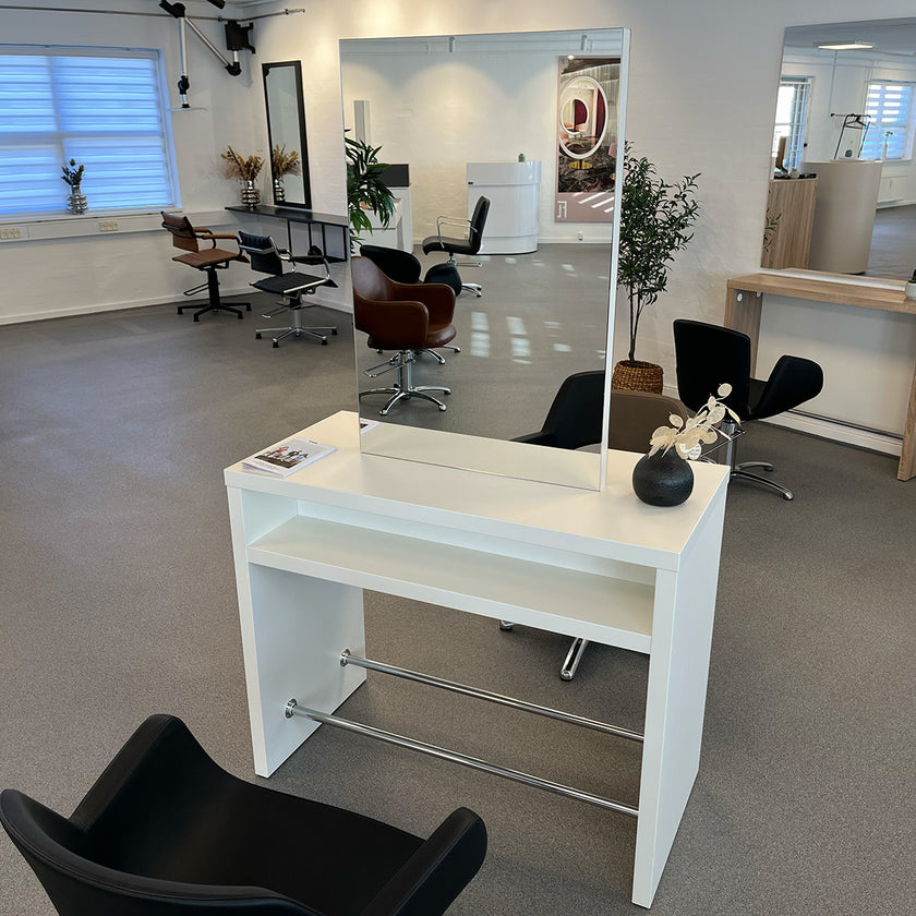 DEMO VANESSA dobbeltkonsol mat hvid
