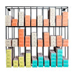 evo hue.verse color rack 30 x 5 pcs. 
H-61cm W-58cm D-15cm