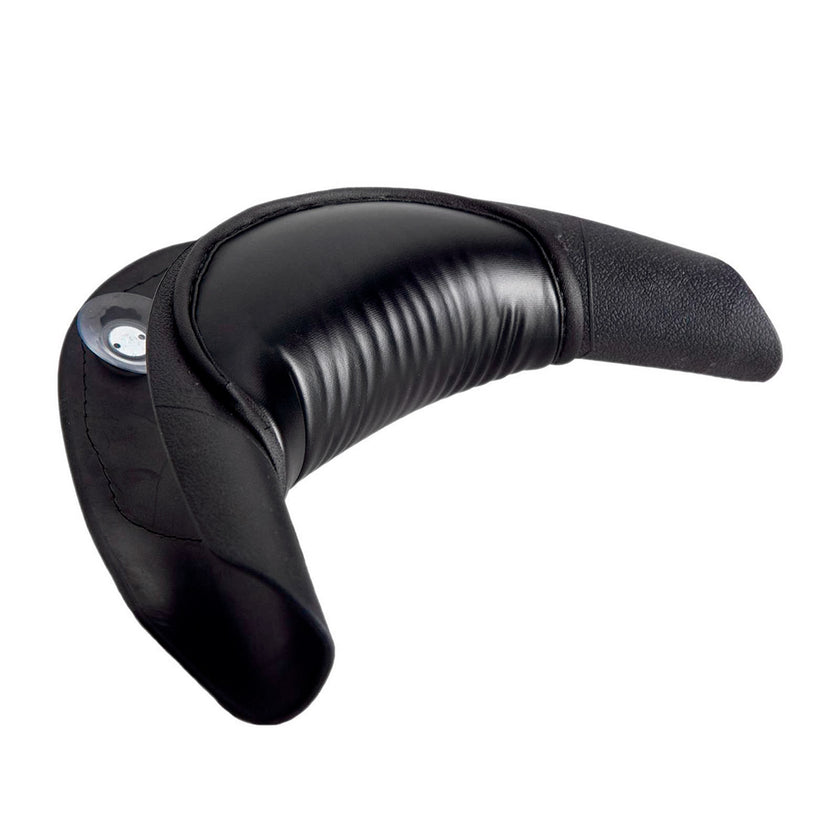 Neck pillow fixed w/silicone DEN w/suction cups