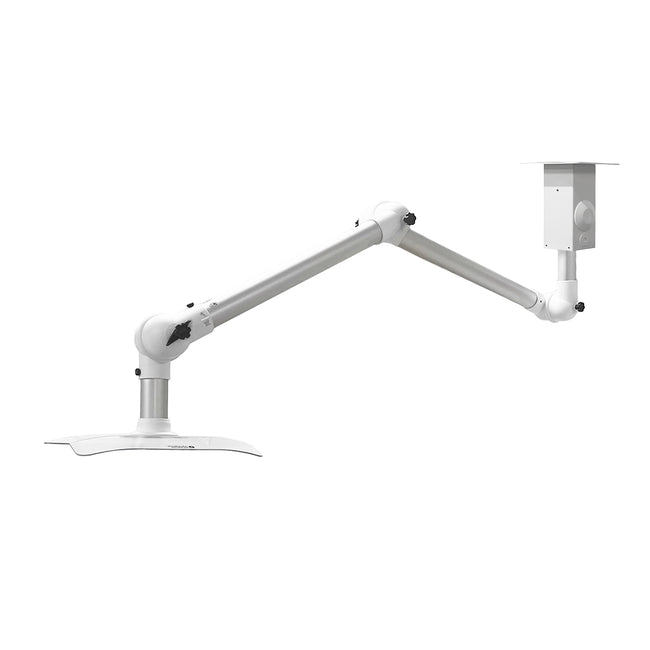 Udsugningsarm hvid-alu LOFT/LOFT 67-57 (50mm rør)