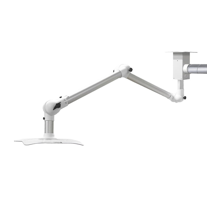 Udsugningsarm hvid - loft