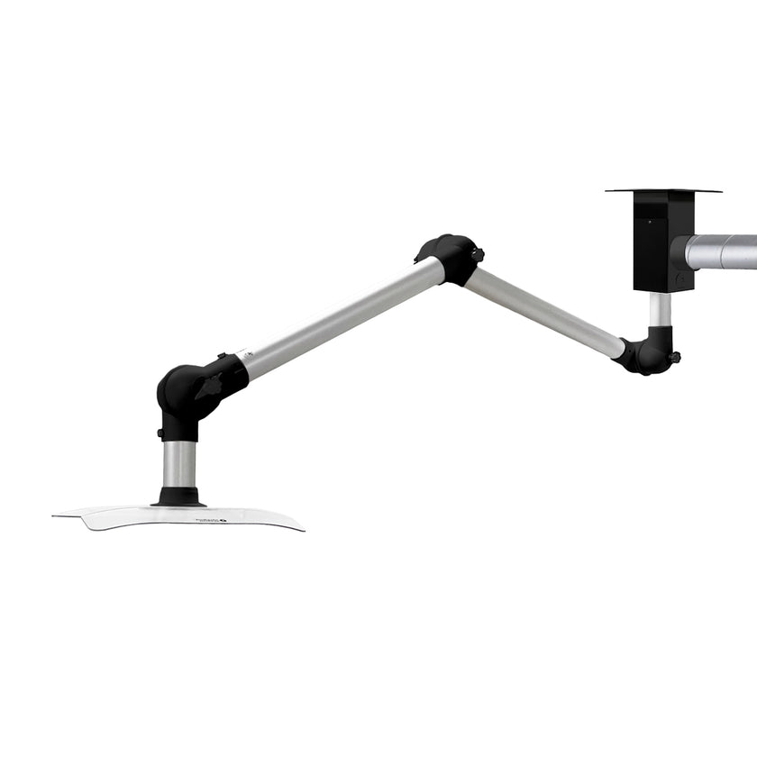 Udsugningsarm sort - loft