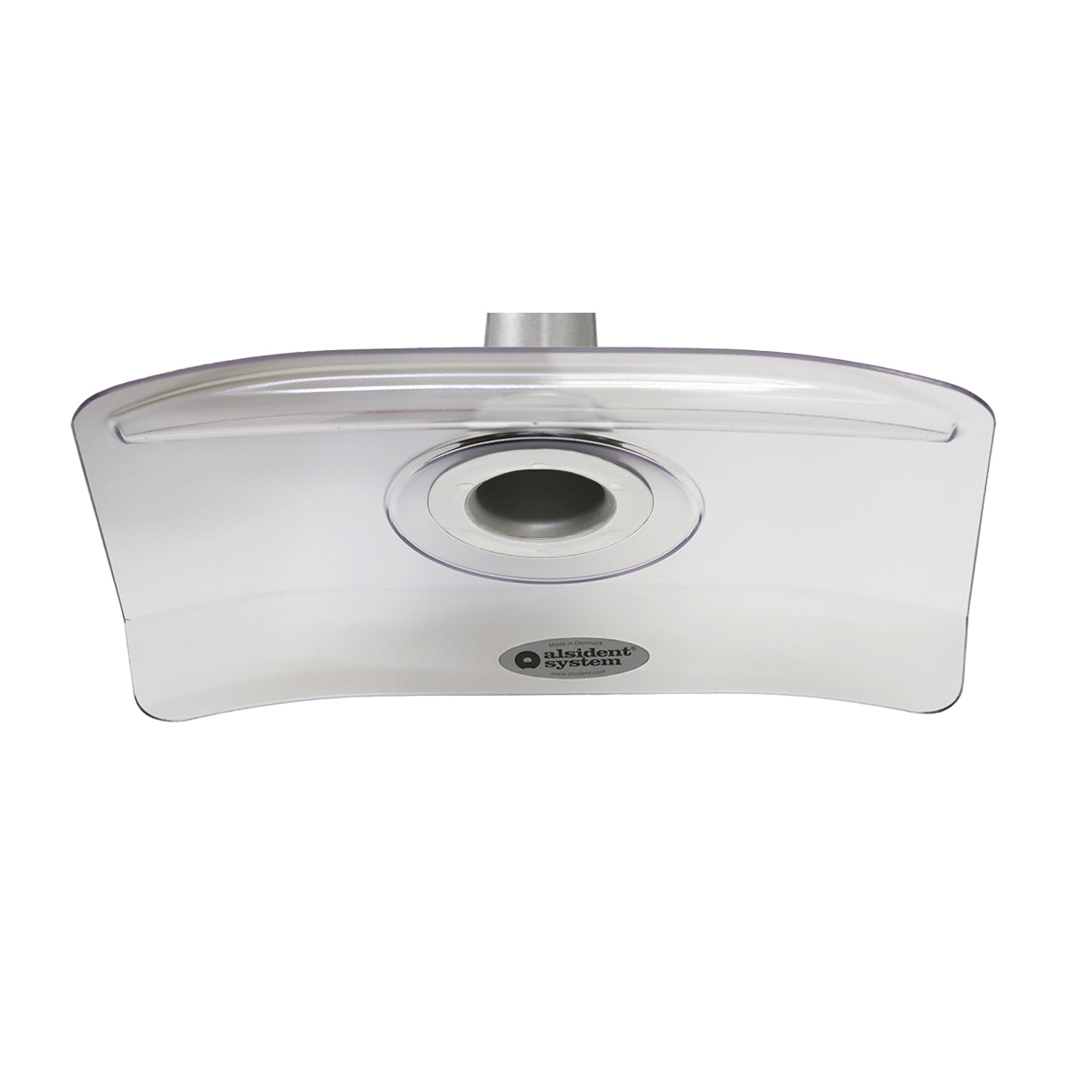 Udsugningsskærm firkantet HVID Ø50