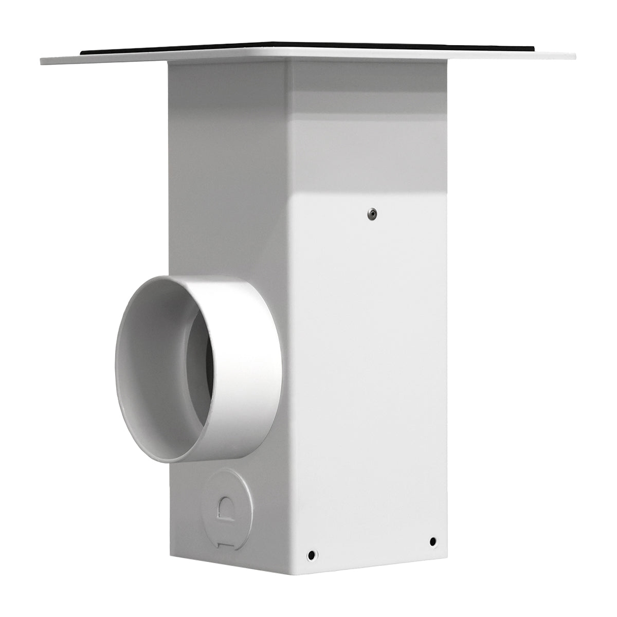 Udsugningsarm hvid - loft