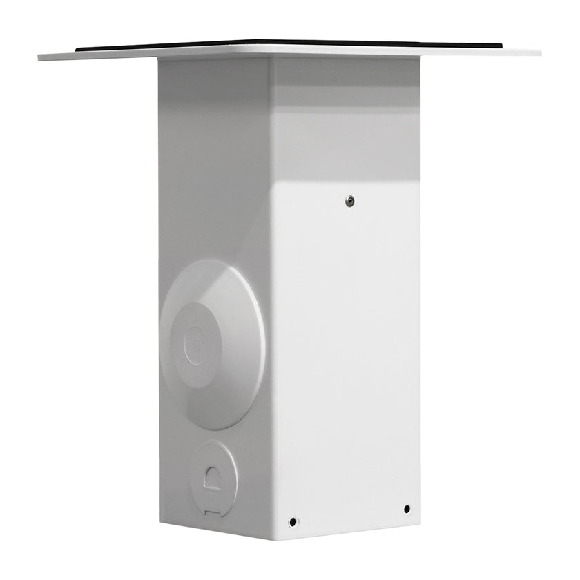 Base box 250mm WHITE for extractor arm