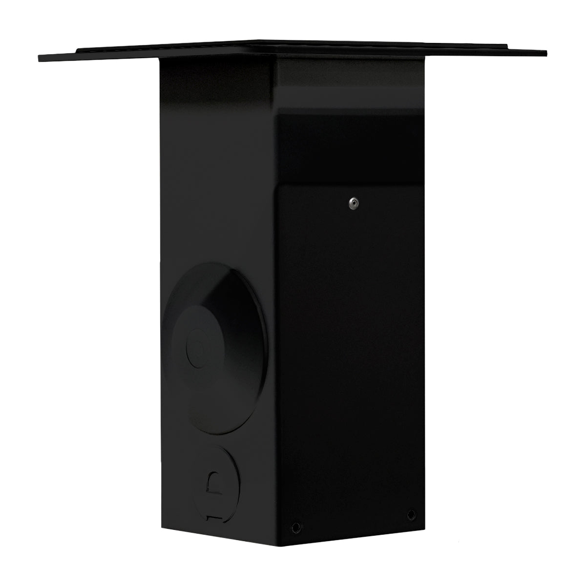 Udsugningsarm sort - loft