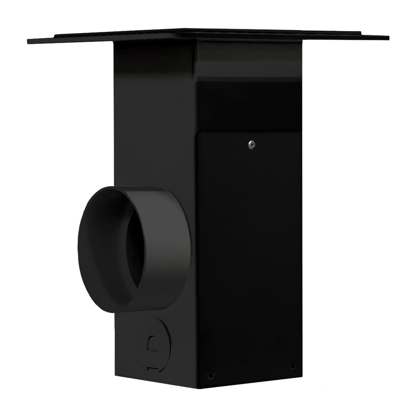 Base box 250mm BLACK for extraction arm