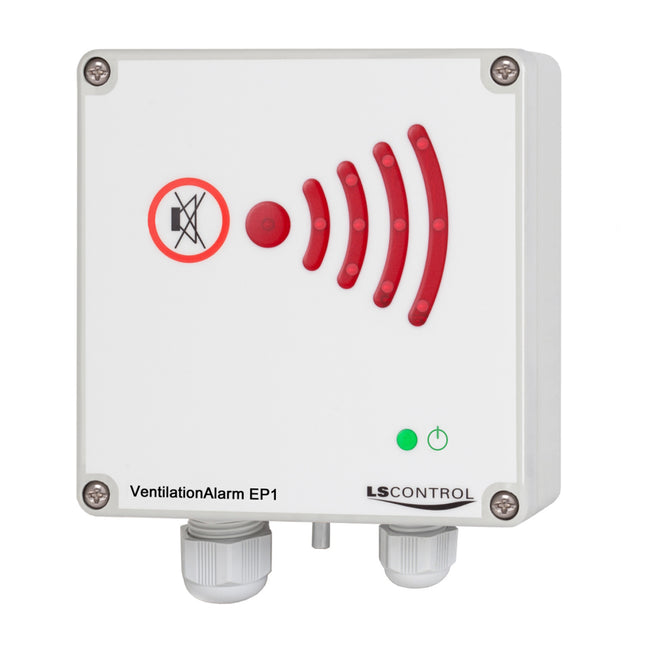 Trykvagt udsugning (VentilationAlarm)