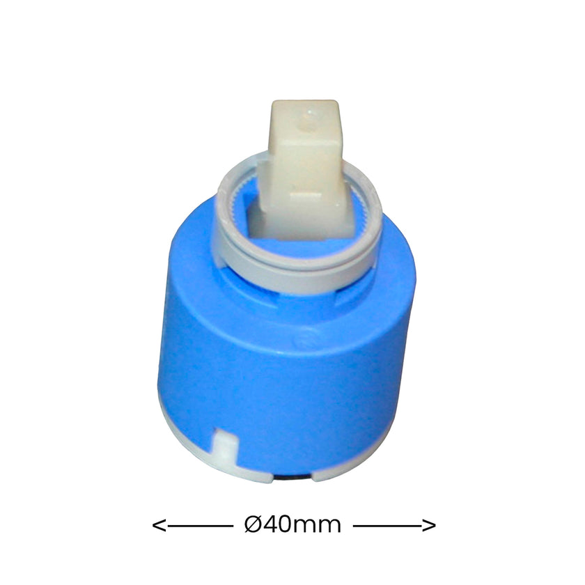 Infeed blue battery GX Ø40mm