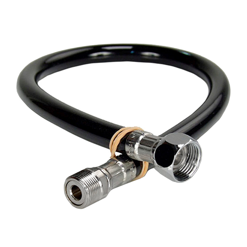Shower hose 45-47cm BLACK