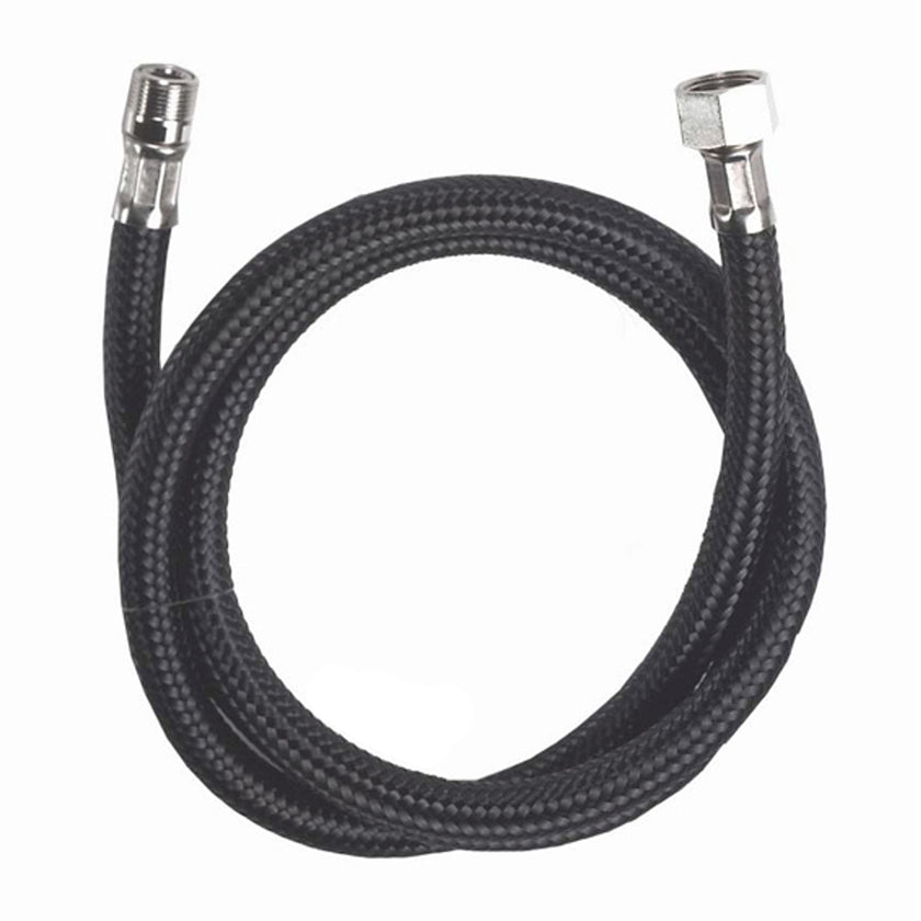 Shower hose black 3/8