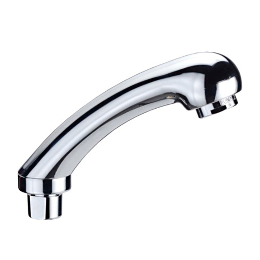 Chrome shower handle w/through hole