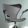 ARNE JACOBSEN SYVER frisørstol LAVA m/smal krydsfod