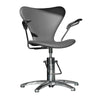 ARNE JACOBSEN SYVER frisørstol LAVA m/alm krydsfod