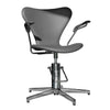 ARNE JACOBSEN SYVER frisørstol LAVA m/smal krydsfod