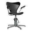 ARNE JACOBSEN SYVER frisørstol SORT m/smal krydsfod