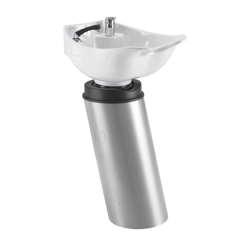 AQUA washbasin column w/white basin