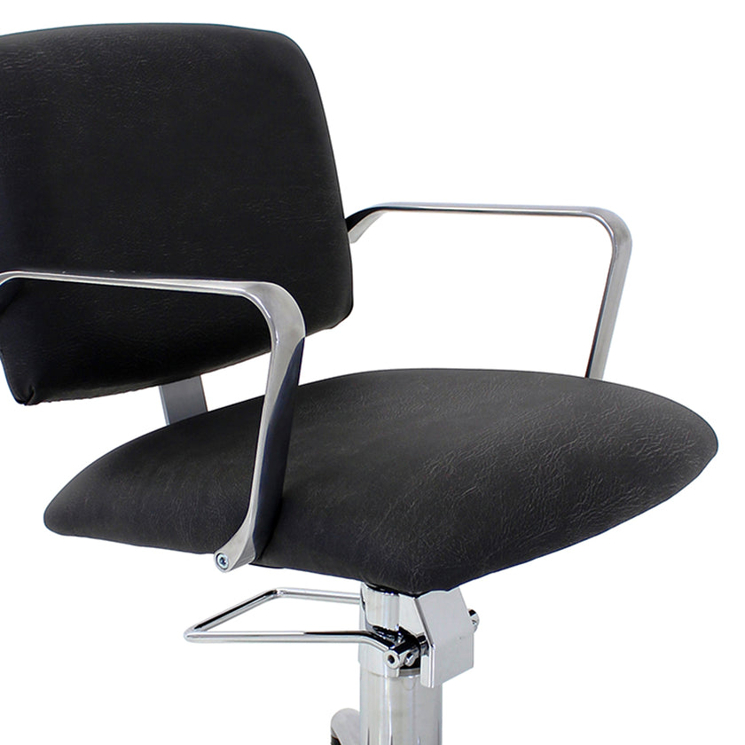 ATLAS barber chair w/cross base BISO