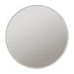 BLOOM frisørspejl gråhvid Ø100cm m/LED og ramme