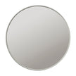 BLOOM frisørspejl gråhvid Ø100cm m/LED og ramme