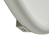 BLOOM frisørspejl gråhvid Ø100cm m/LED og ramme