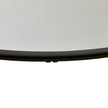 BLOOM frisørspejl sort Ø100cm m/LED og ramme