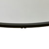 BLOOM frisørspejl sort Ø100cm m/LED og ramme