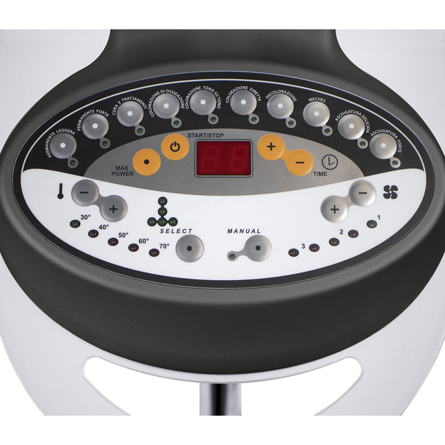 BLACK SPACE thermostimulator digital gulvmodel
3 hastigheder, 4 ben
