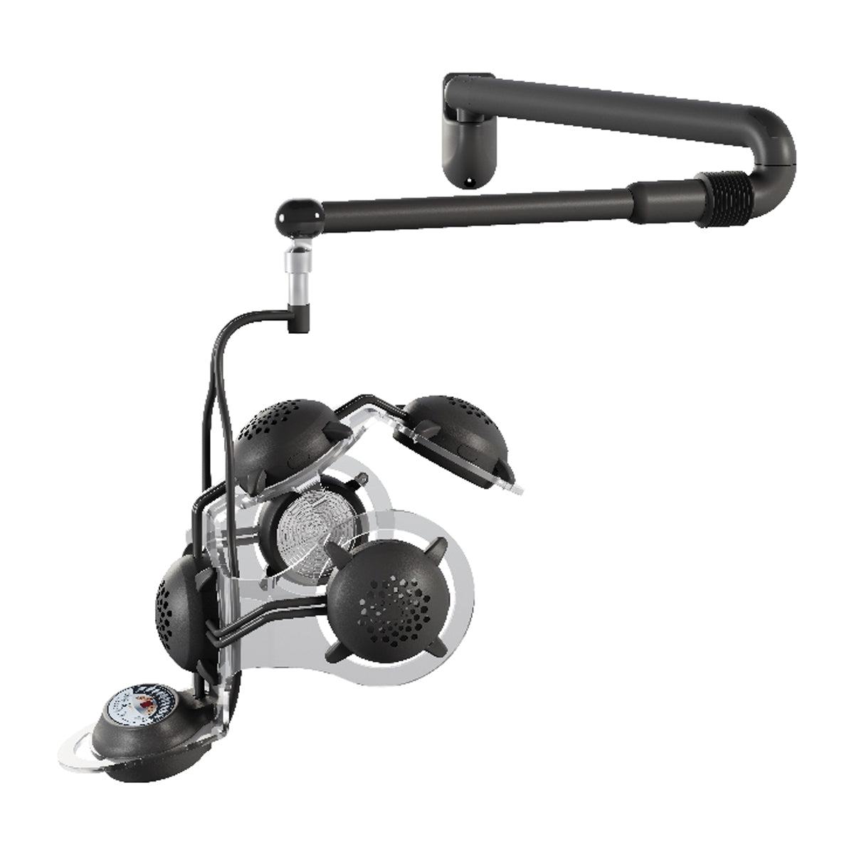 BLACK SPACE thermostimulator digital vægmodel
3 hastigheder