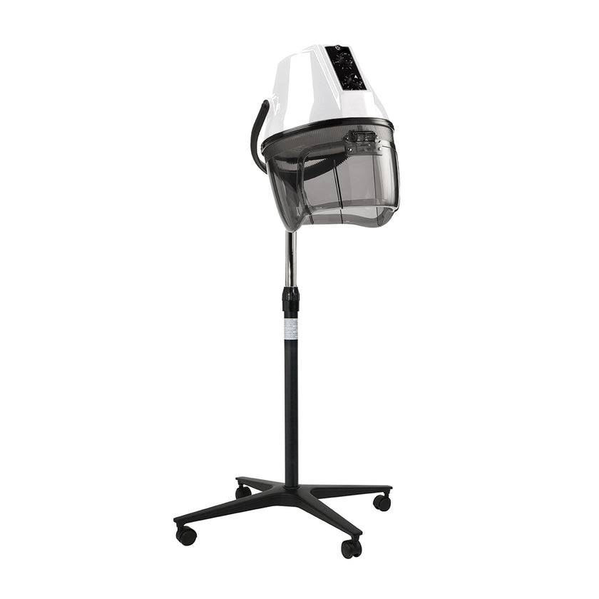 BLOW drying hood white floor model
 2 speeds, 4 legs