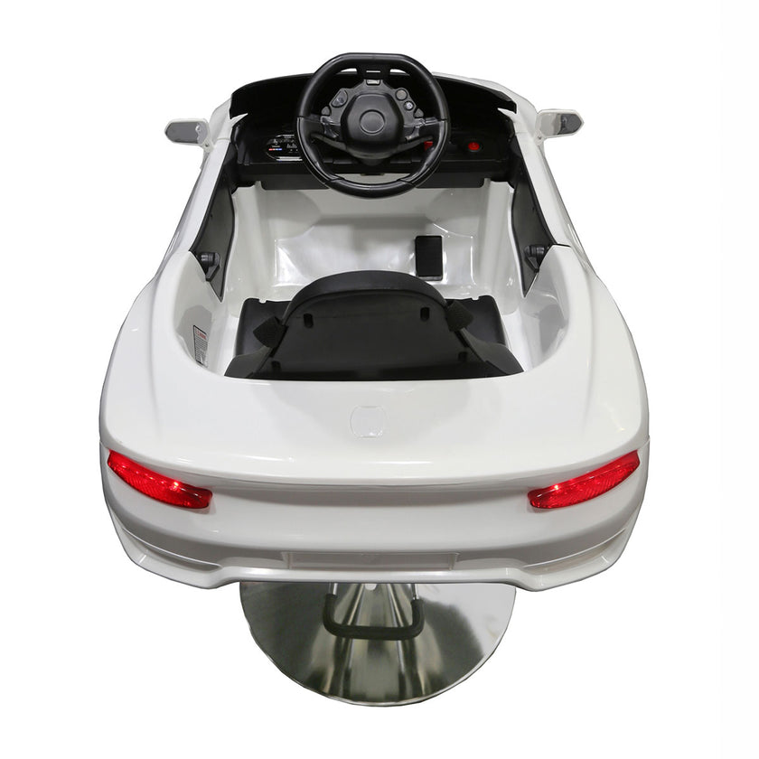 BONO children's chair white w/plate base