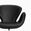 CHLOE hairdressing chair w/black round base BL