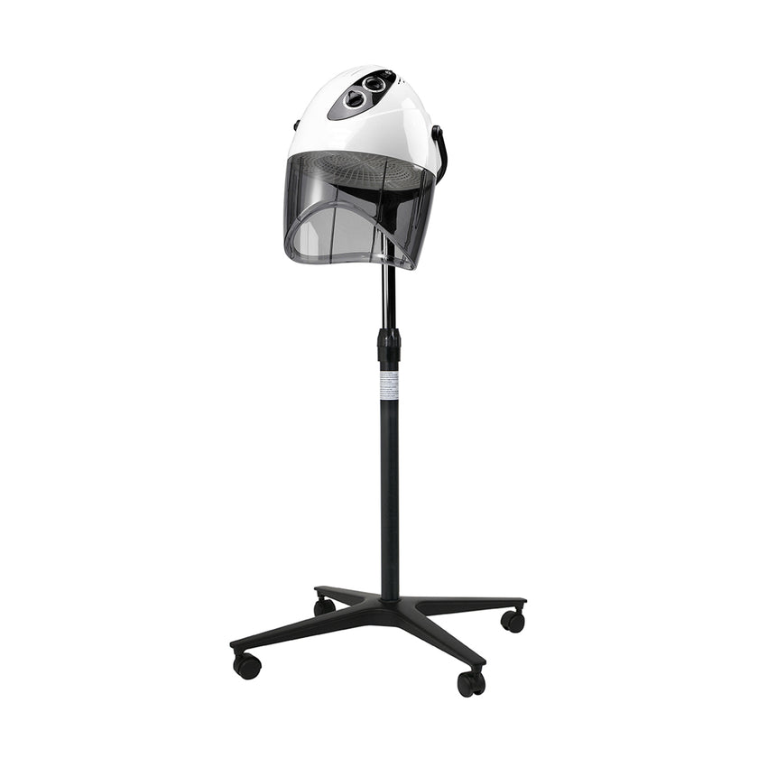 DUFFY drying helmet white floor model
 2 speeds, 4 legs