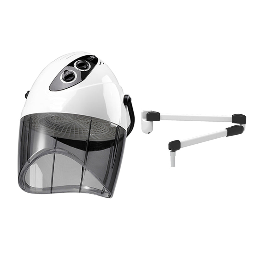 DUFFY drying helmet white/white wall model
 2 speeds