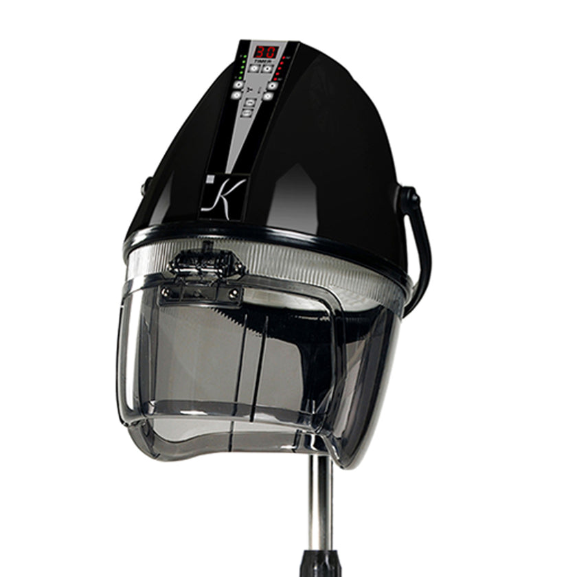 EGG drying hood black floor model
 5 speeds, 4 legs