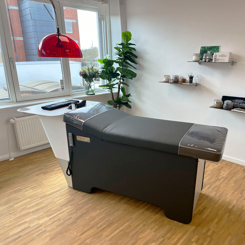 DEMO FABLE massage-bath basin w/white basin S36
 (old model with corian bowl)