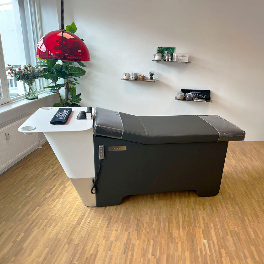 DEMO FABLE massage-bath basin w/white basin S36
 (old model with corian bowl)