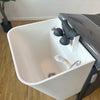 DEMO FABLE massage-liggevask m/hvid kumme S36