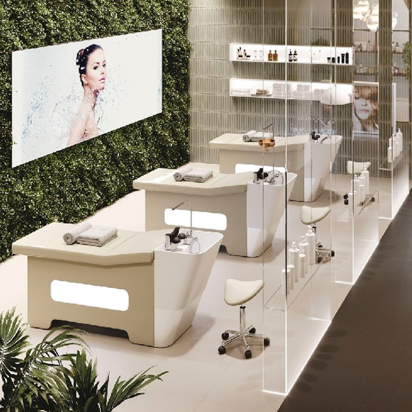 FABLE massage-bath w/white basin B01