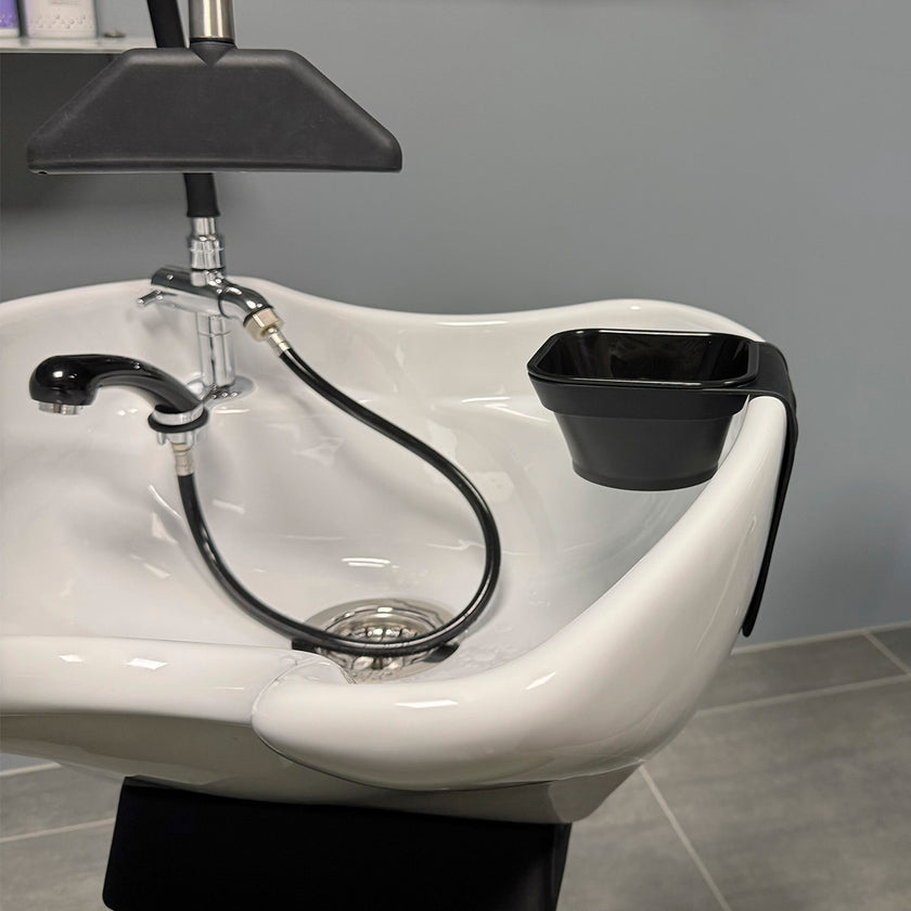 FRAMAR paint bowl holder w/suction cup + 2 bowls